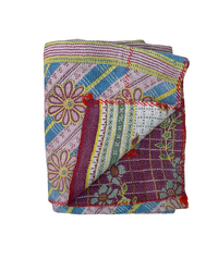 Midweight Kantha Quilt No. 021