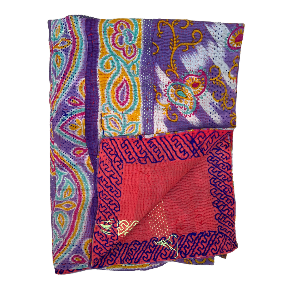 
                      
                        Midweight Kantha Quilt No. 013
                      
                    