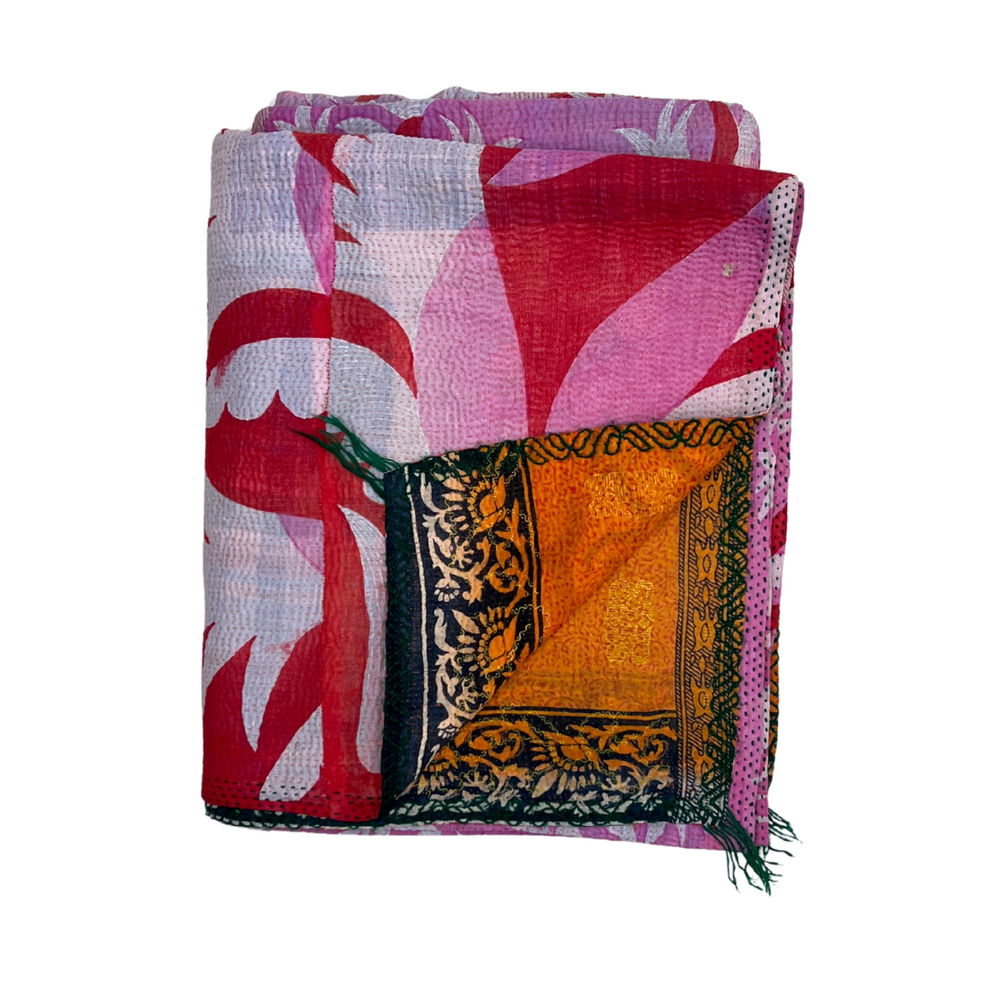 
                      
                        Midweight Kantha Quilt No. 011
                      
                    