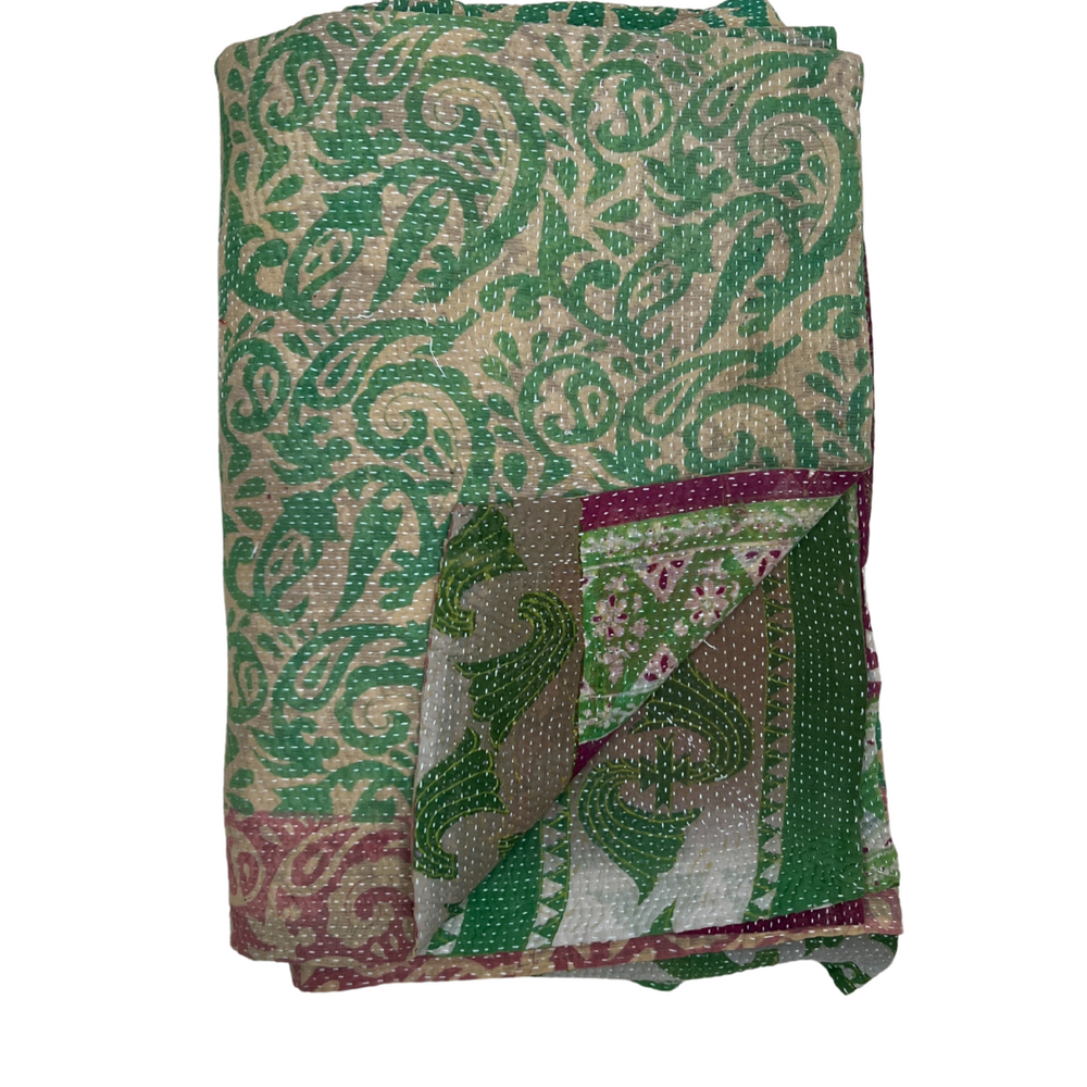 
                      
                        Midweight Kantha Quilt No. 007
                      
                    