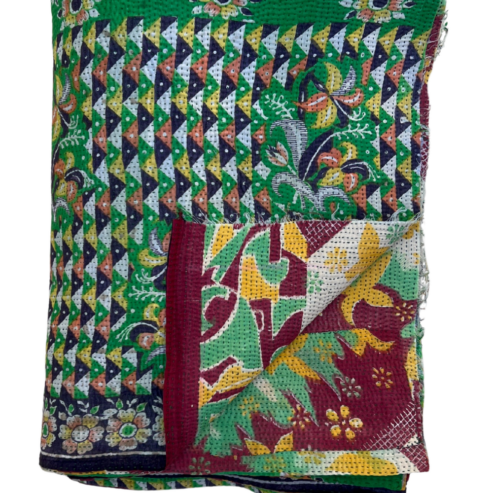 Heavyweight Kantha Quilt No. 831