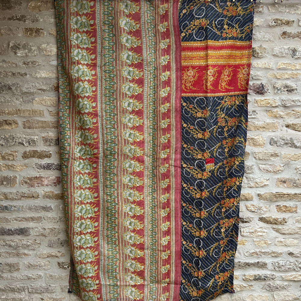 
                      
                        Midweight Kantha Quilt No. 012
                      
                    
