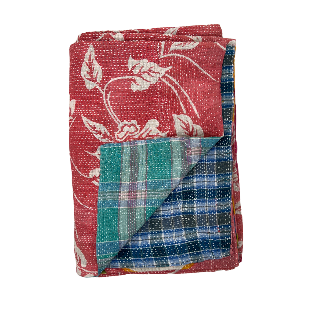 
                      
                        Midweight Kantha Quilt No. 033
                      
                    