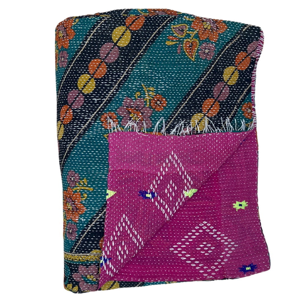 Midweight Kantha Quilt No. 799