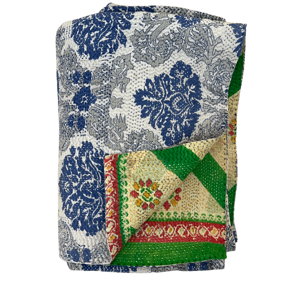 
                      
                        Heavyweight Kantha Quilt No. 007
                      
                    
