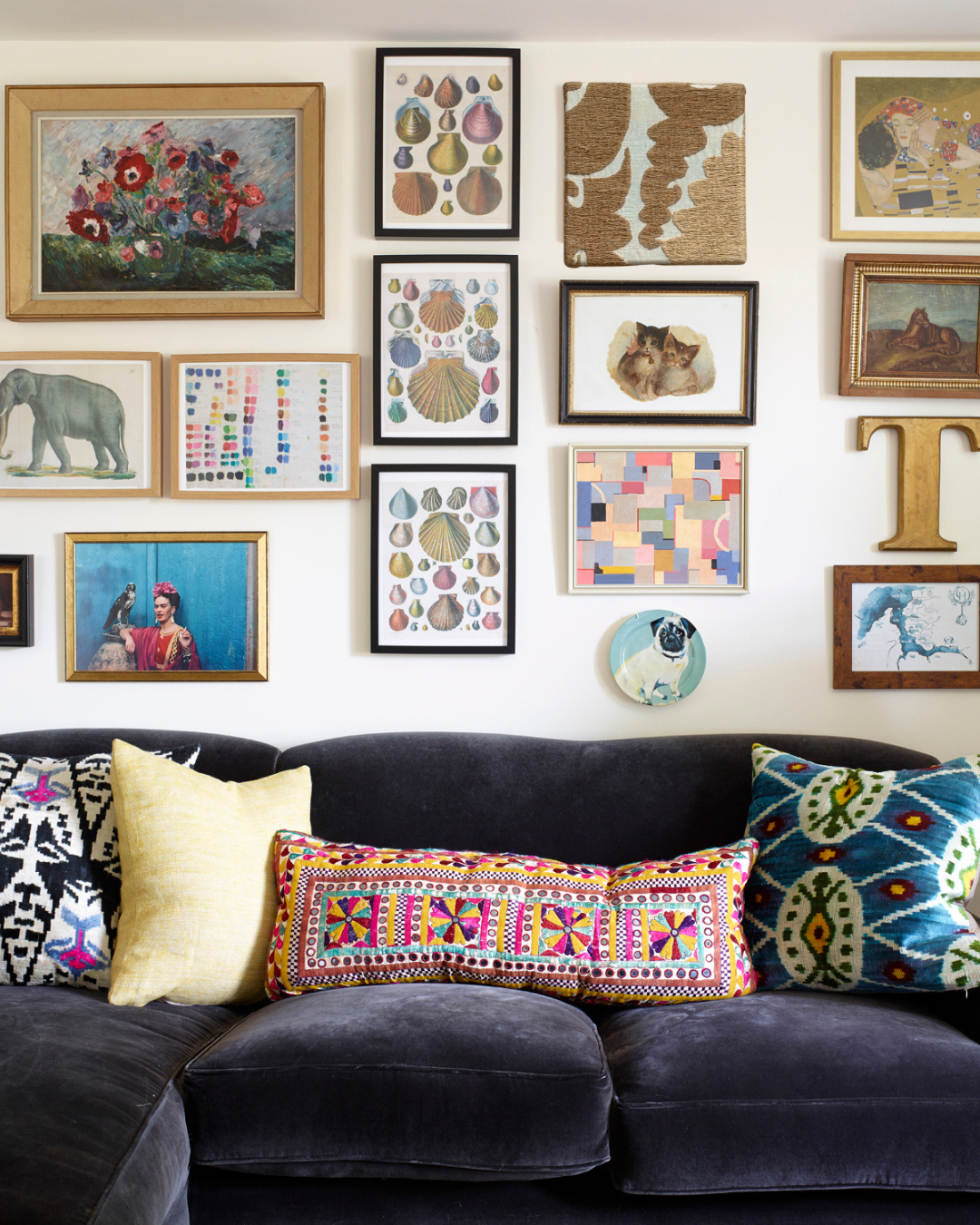 Mini Suzani Wall Art No. 7