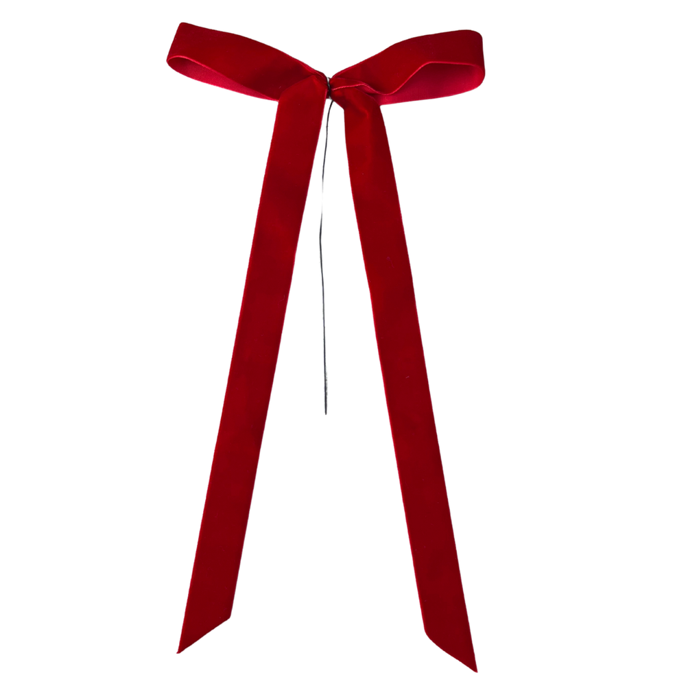 Red Velvet Bow