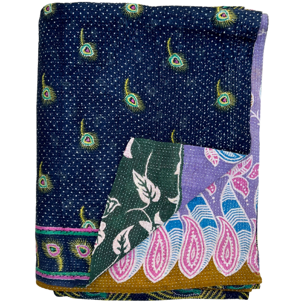 Midweight Kantha Quilt No. 818