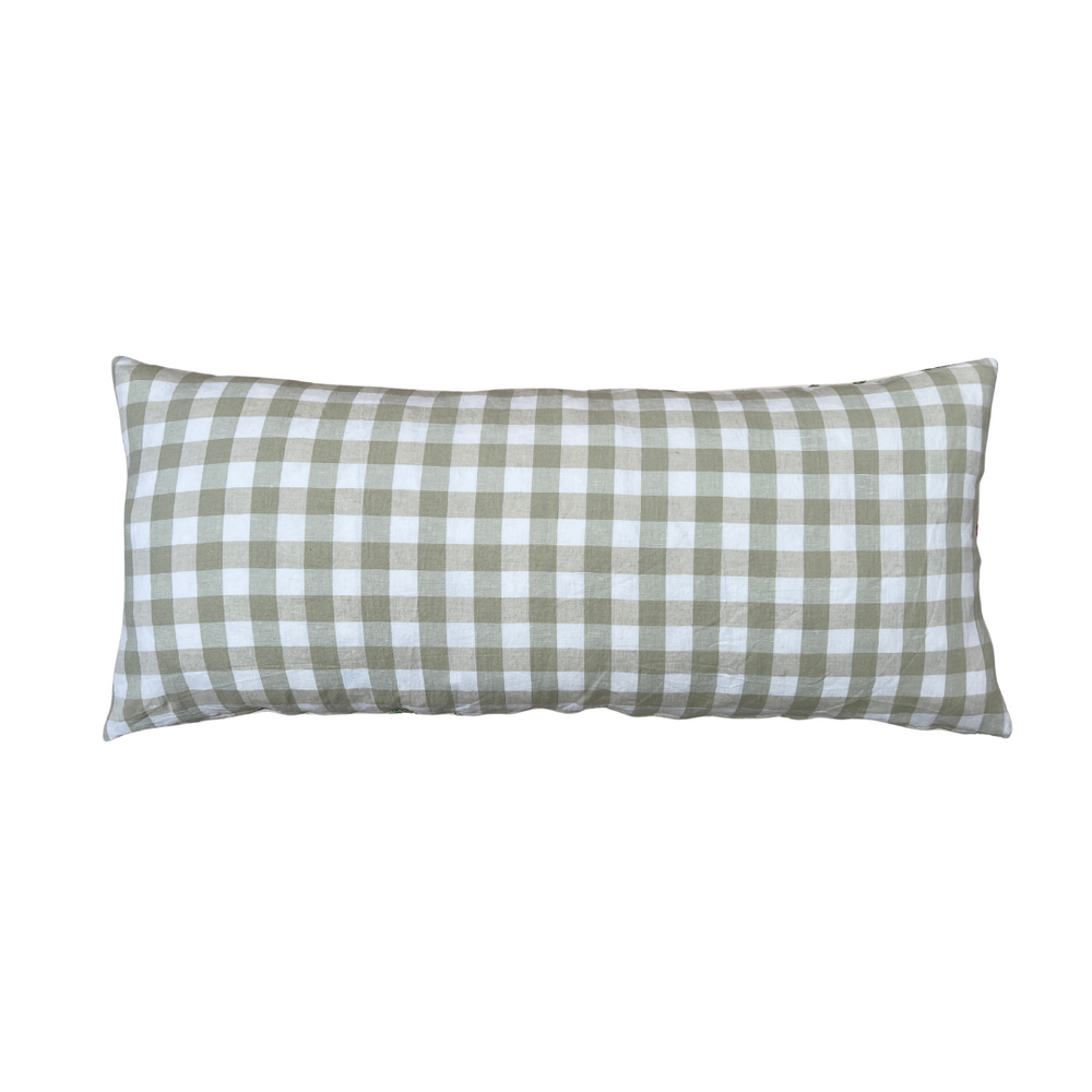 Red, Green & Blue Jumbo Rectangle Suzani Cushion 025