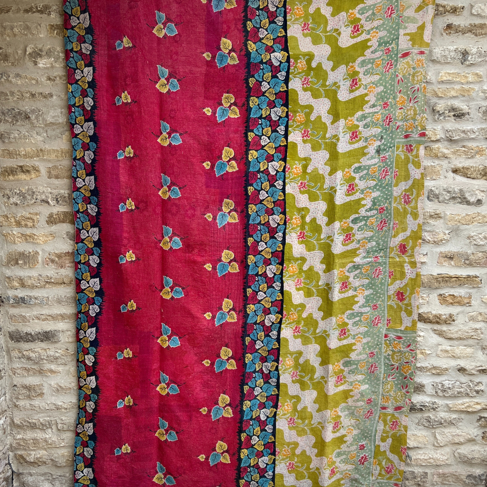 Midweight Kantha Quilt No. 841