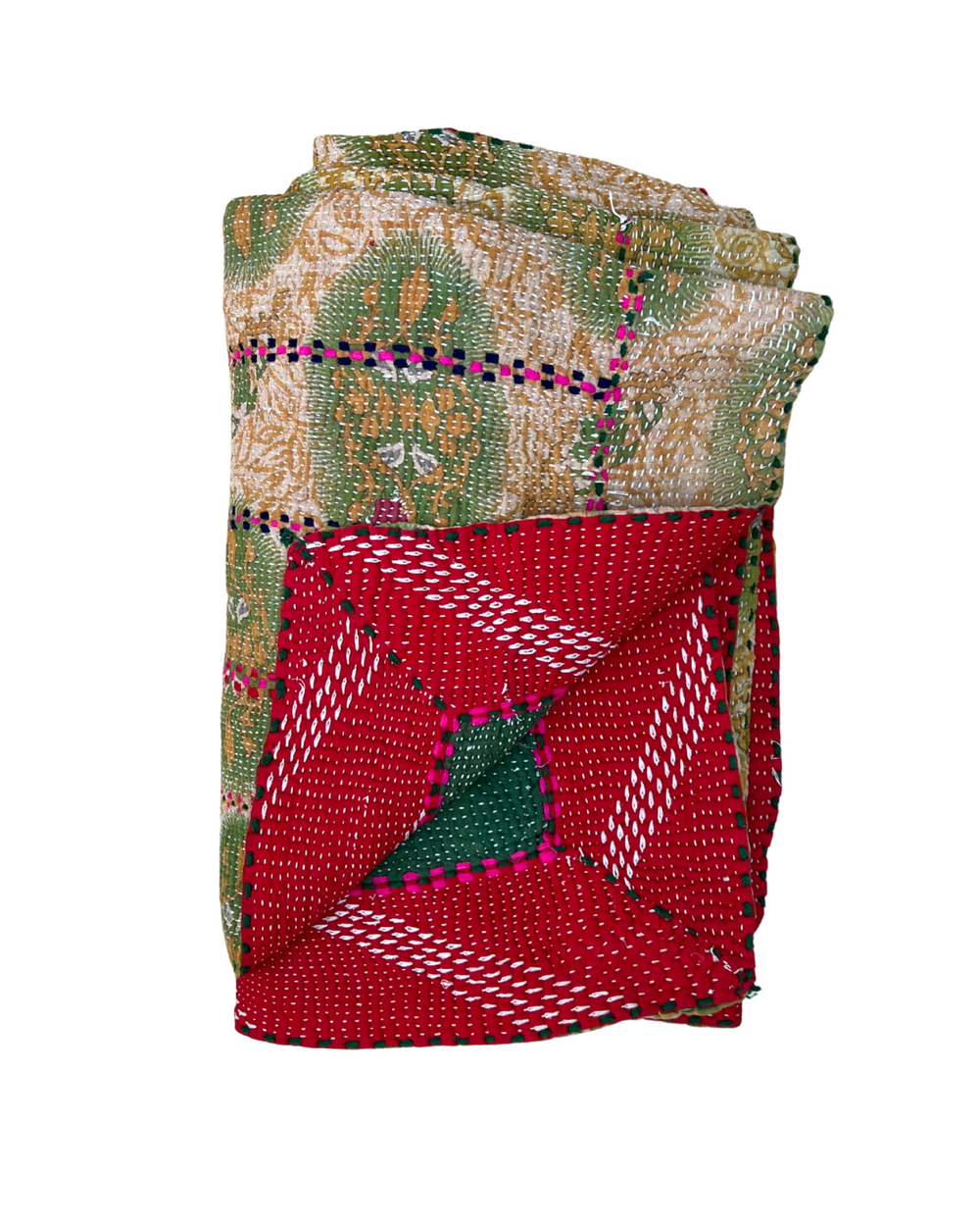 Heavyweight Kantha Quilt No. 002