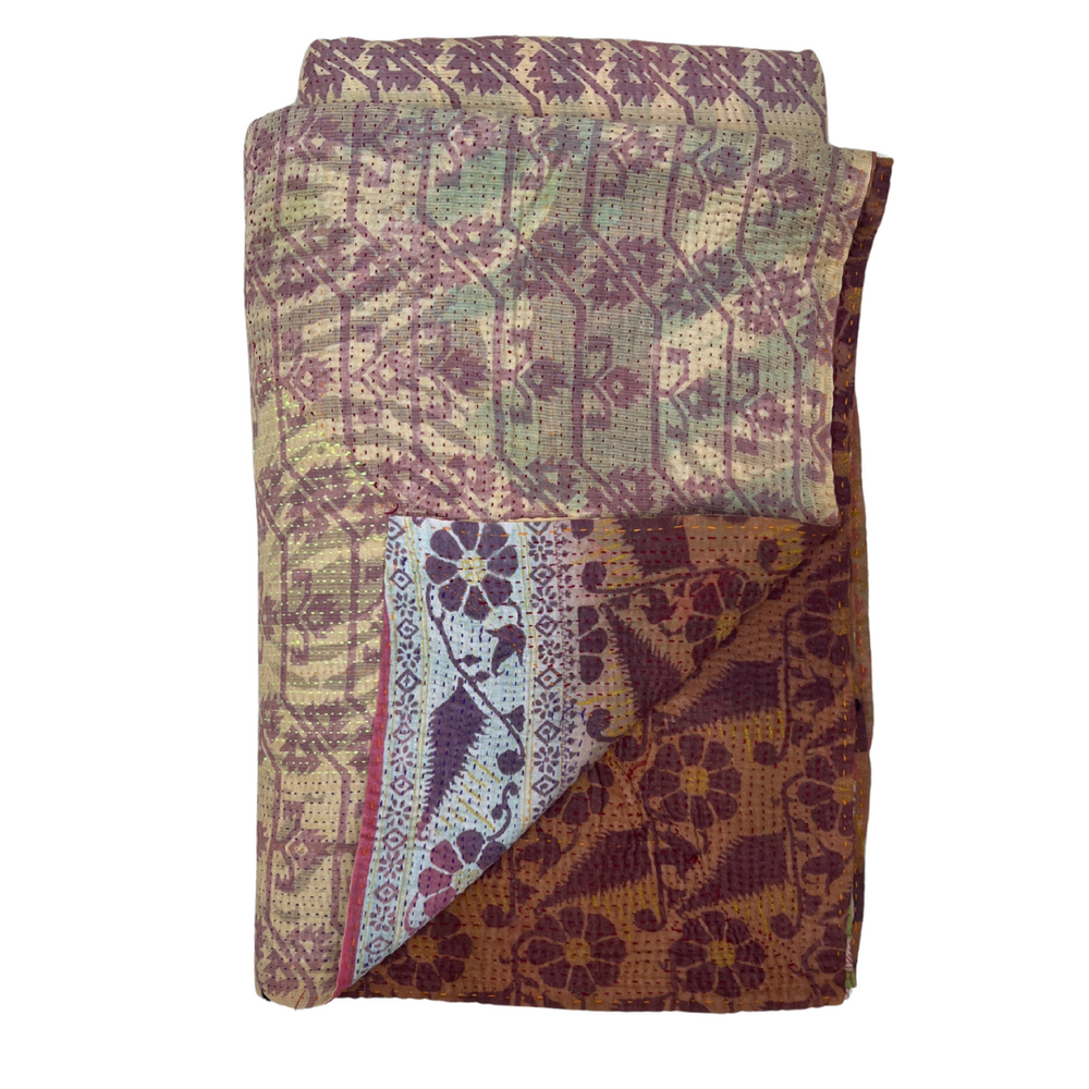 
                      
                        Midweight Kantha Quilt No. 023
                      
                    