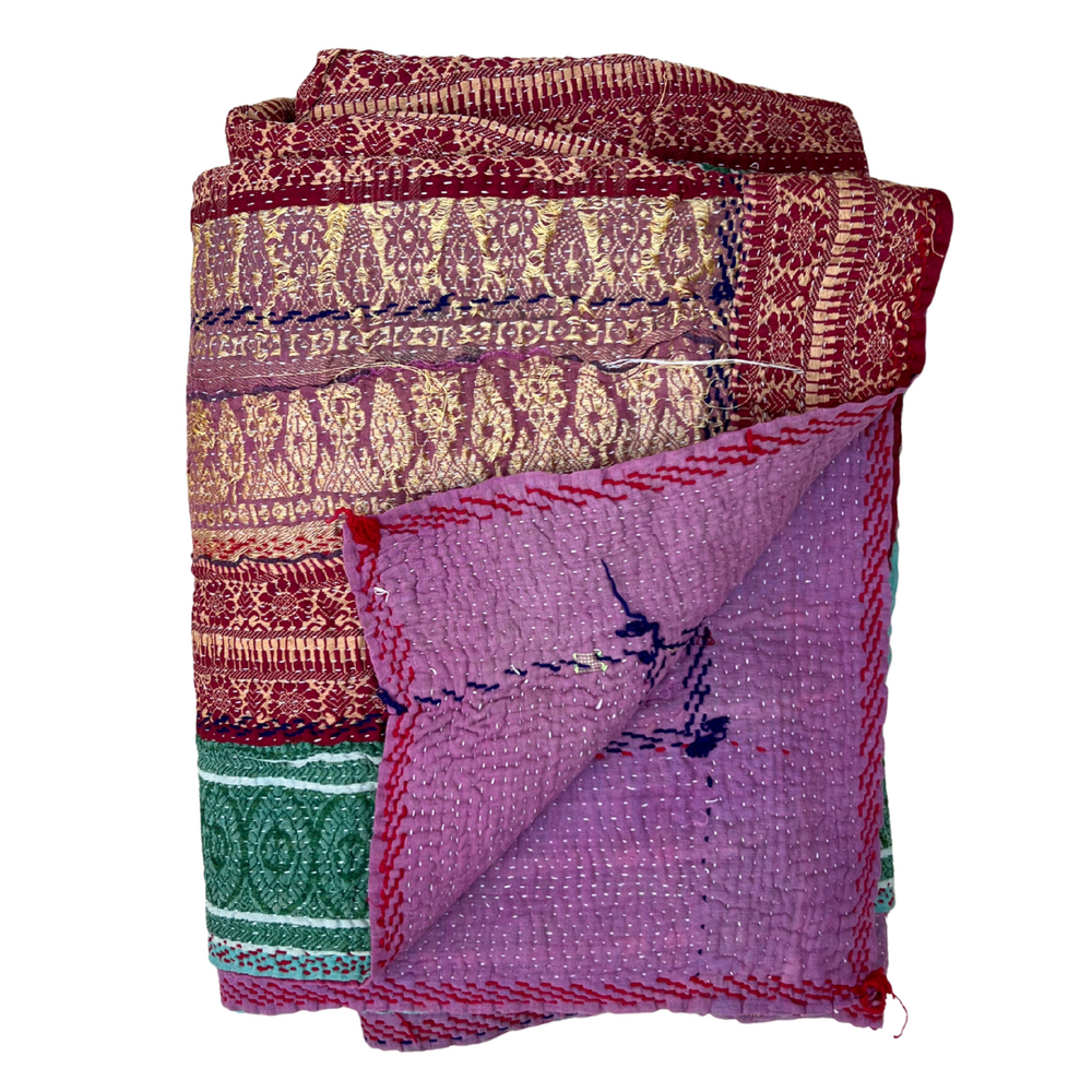 
                      
                        Heavyweight Kantha Quilt No. 004
                      
                    