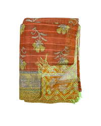 Lightweight Kantha Quilt No. 006