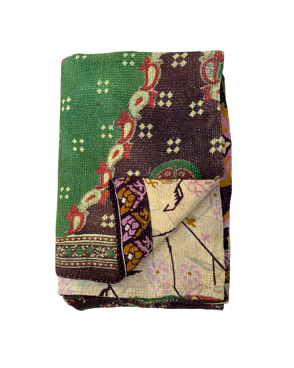 Midweight Kantha Quilt No. 040