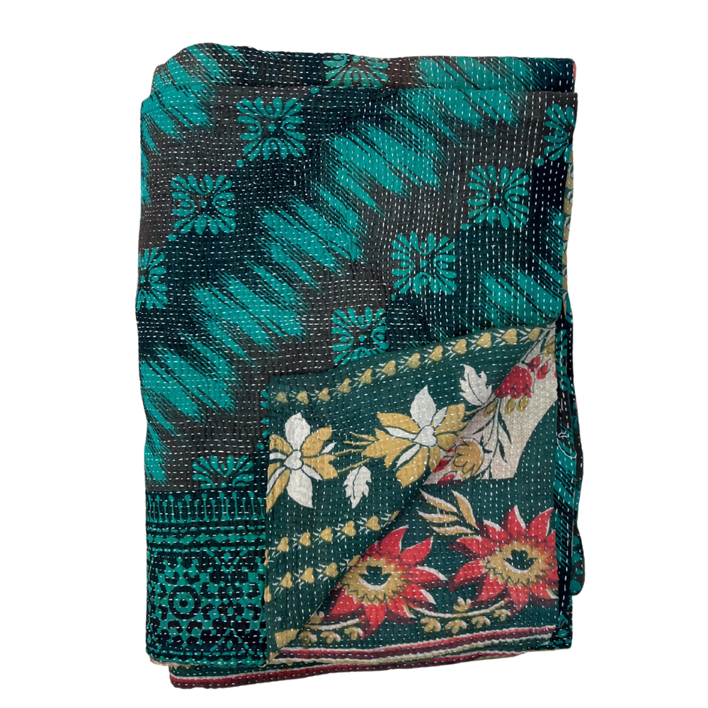 
                      
                        Midweight Kantha Quilt No. 039
                      
                    
