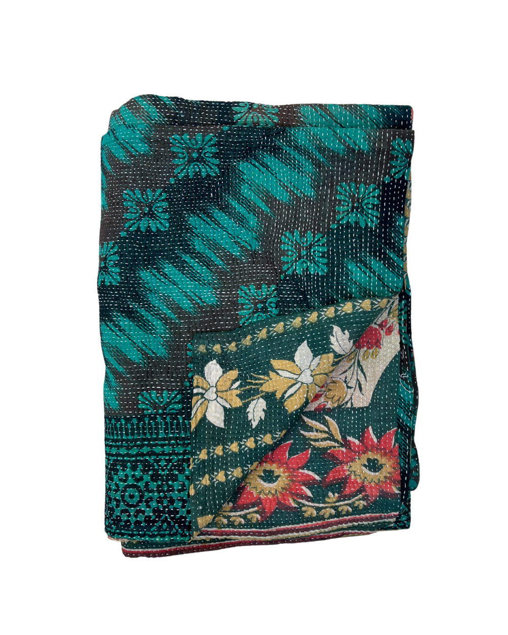 Midweight Kantha Quilt No. 039