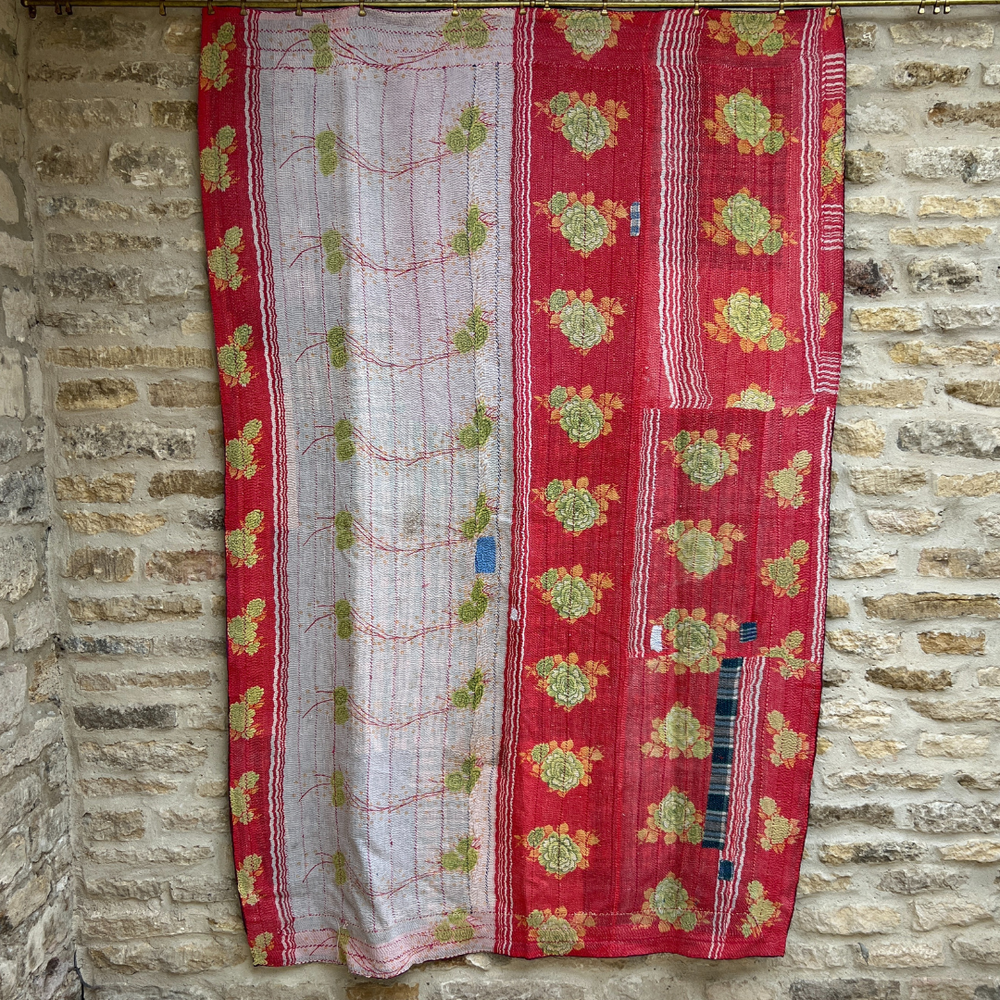 Midweight Kantha Quilt No. 846