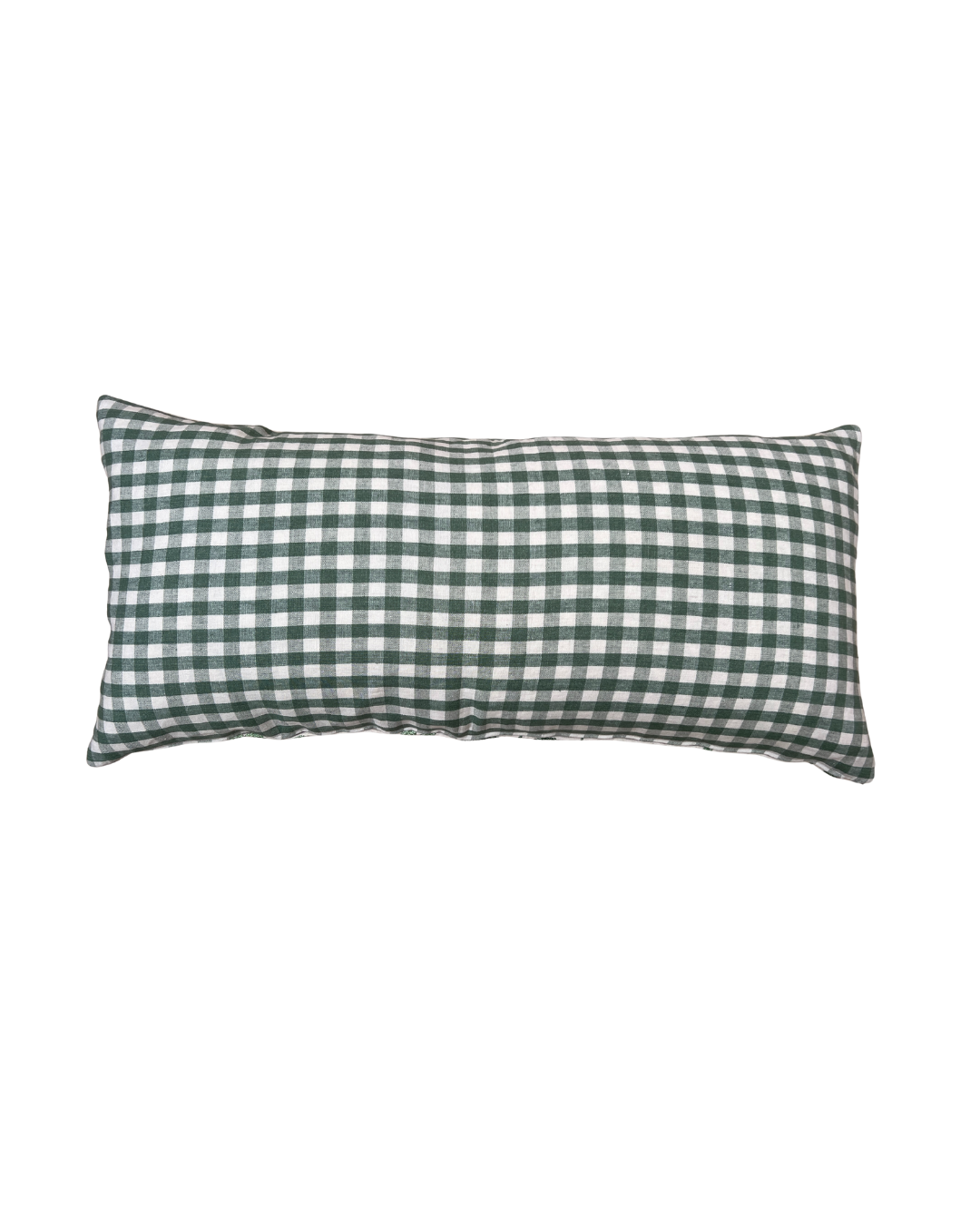Green Jumbo Rectangle Suzani Cushion 028
