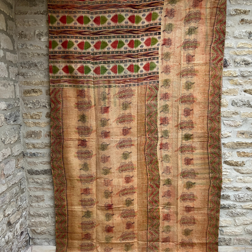 
                      
                        Midweight Kantha Quilt No. 035
                      
                    