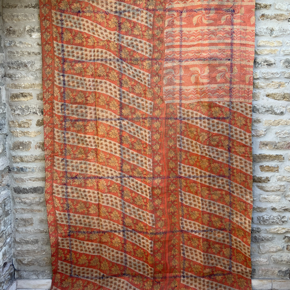 
                      
                        Midweight Kantha Quilt No. 029
                      
                    