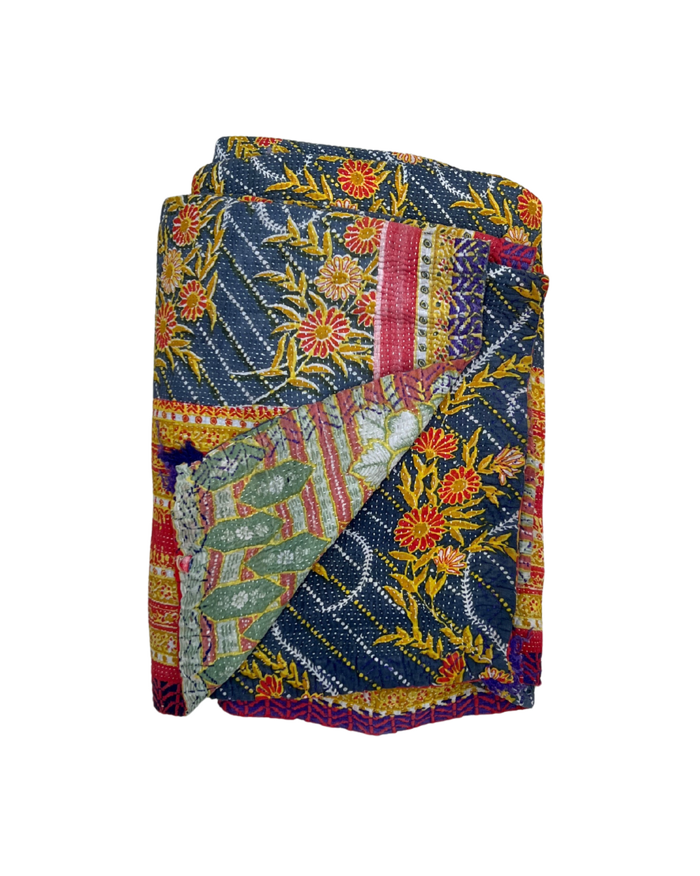 Midweight Kantha Quilt No. 012