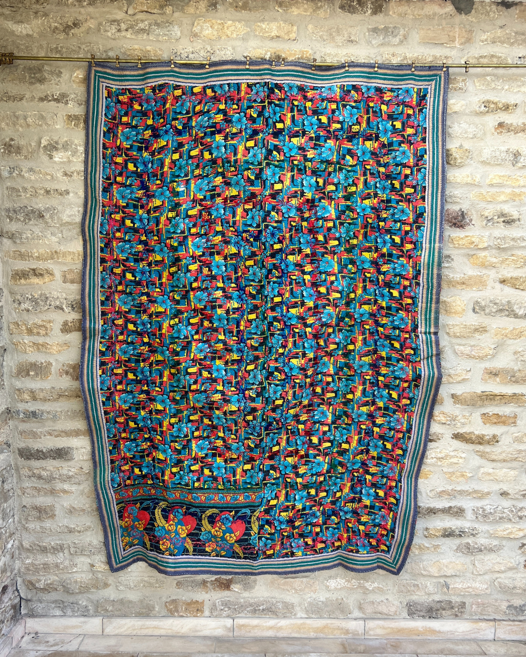 Heavyweight Kantha Quilt No. 769