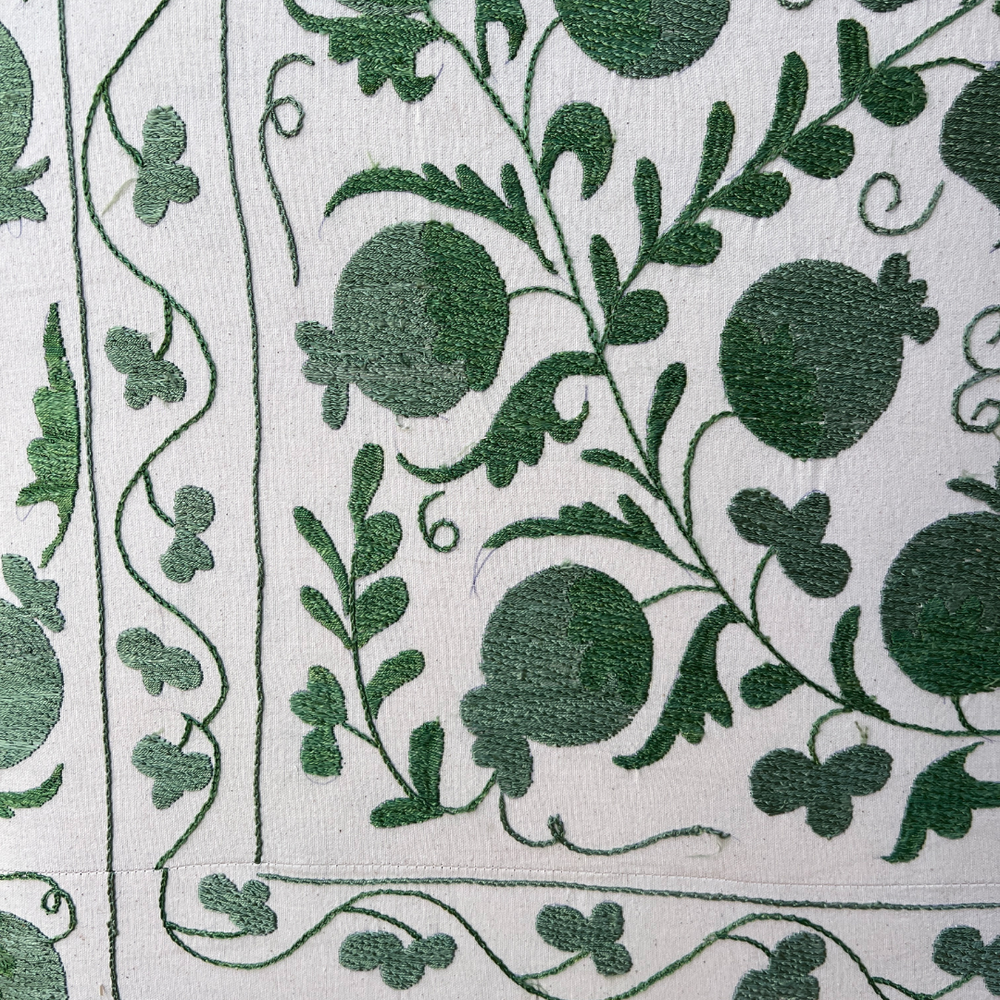 
                      
                        Green Suzani Double Headboard
                      
                    