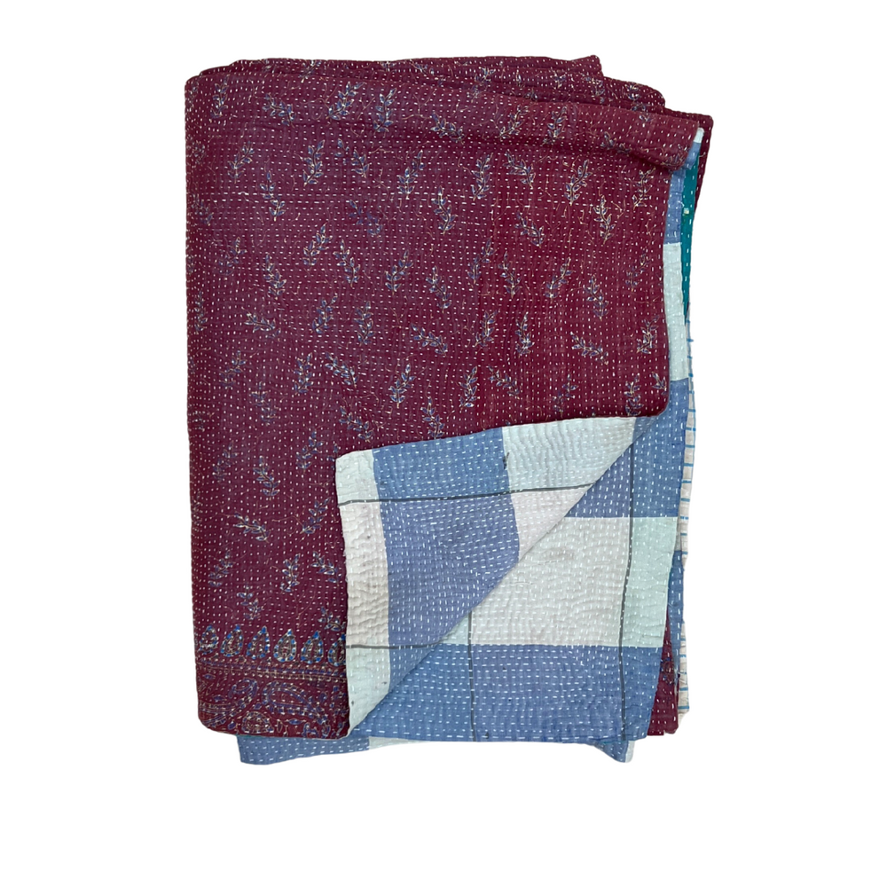 
                      
                        Lightweight Kantha Quilt No. 002
                      
                    