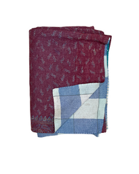 Lightweight Kantha Quilt No. 002