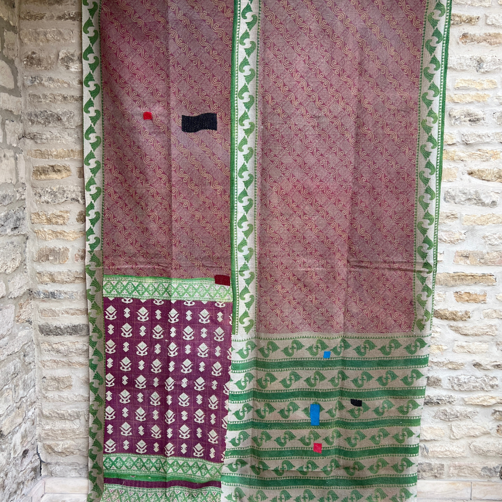 
                      
                        Midweight Kantha Quilt No. 007
                      
                    