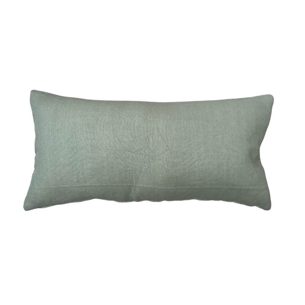 Red, Green & Blue Jumbo Rectangle Suzani Cushion 026