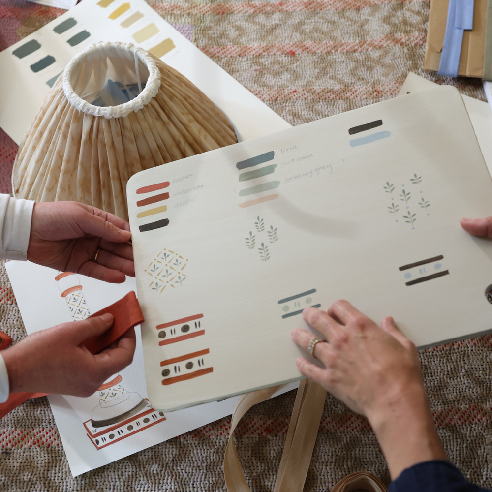 
                      
                        Laura E. Jekyll x CJ & Co - Sky Blue Table Lamp
                      
                    