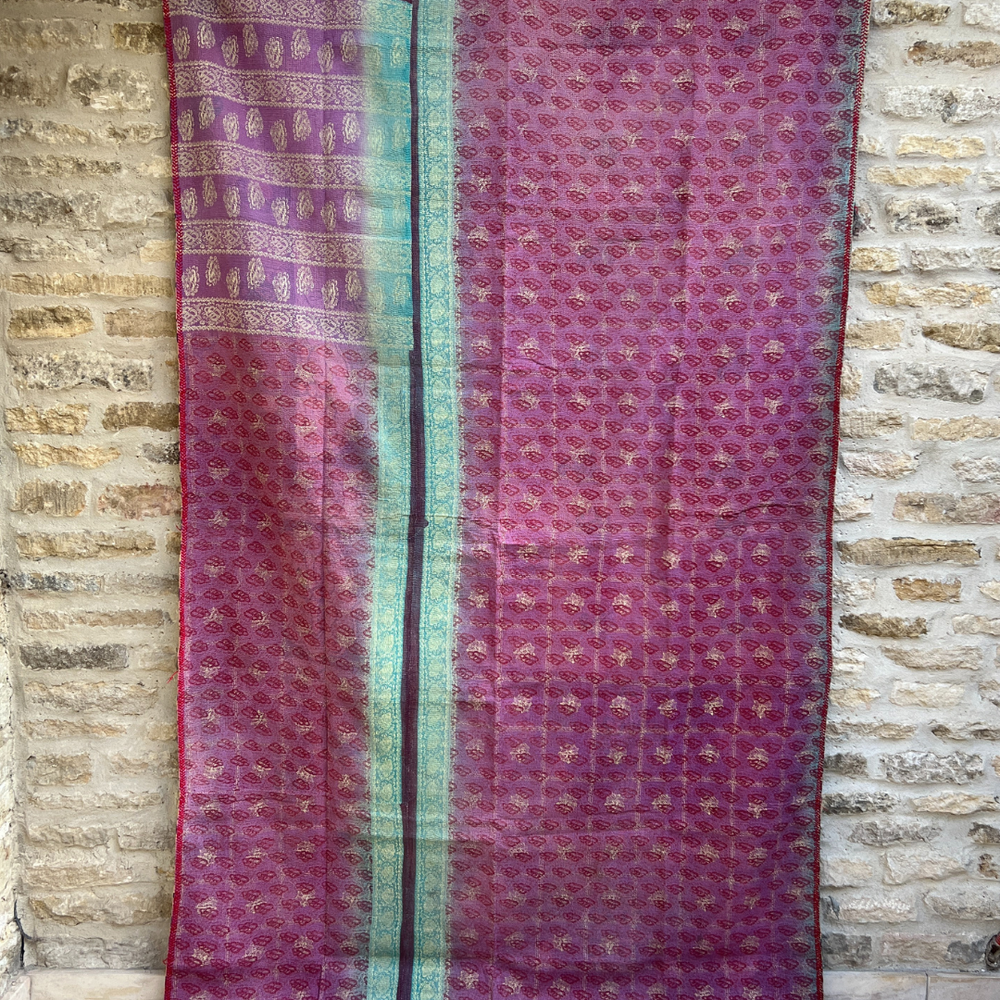 Lightweight Kantha Quilt No. 012