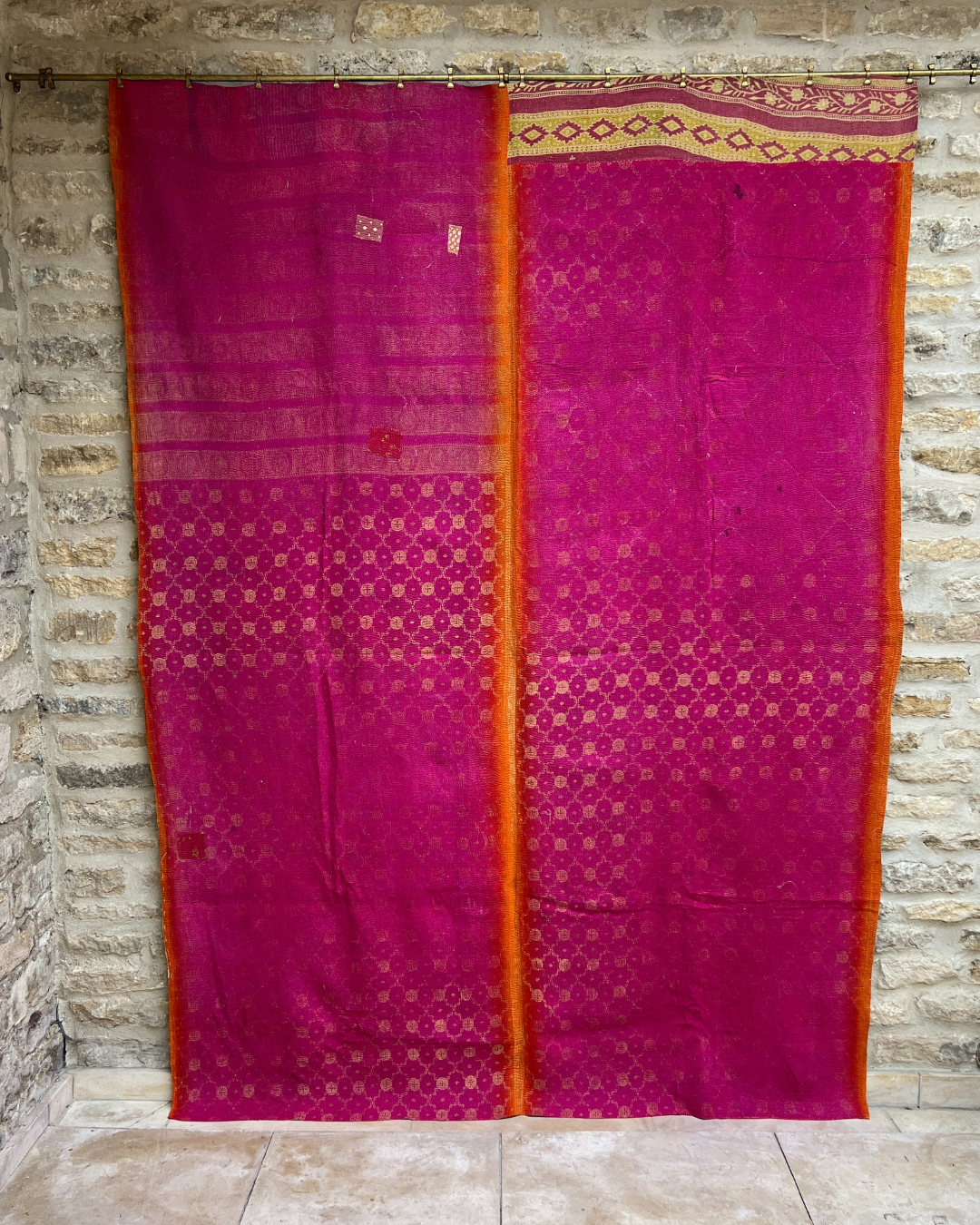 Midweight Kantha Quilt No. 842
