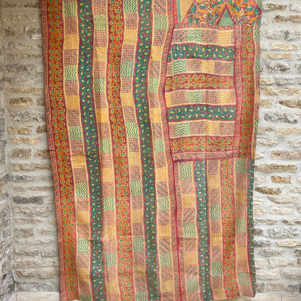 
                      
                        Midweight Kantha Quilt No. 008
                      
                    