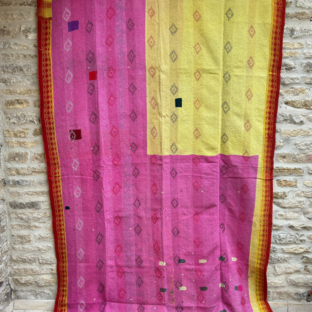 
                      
                        Heavyweight Kantha Quilt No. 001
                      
                    