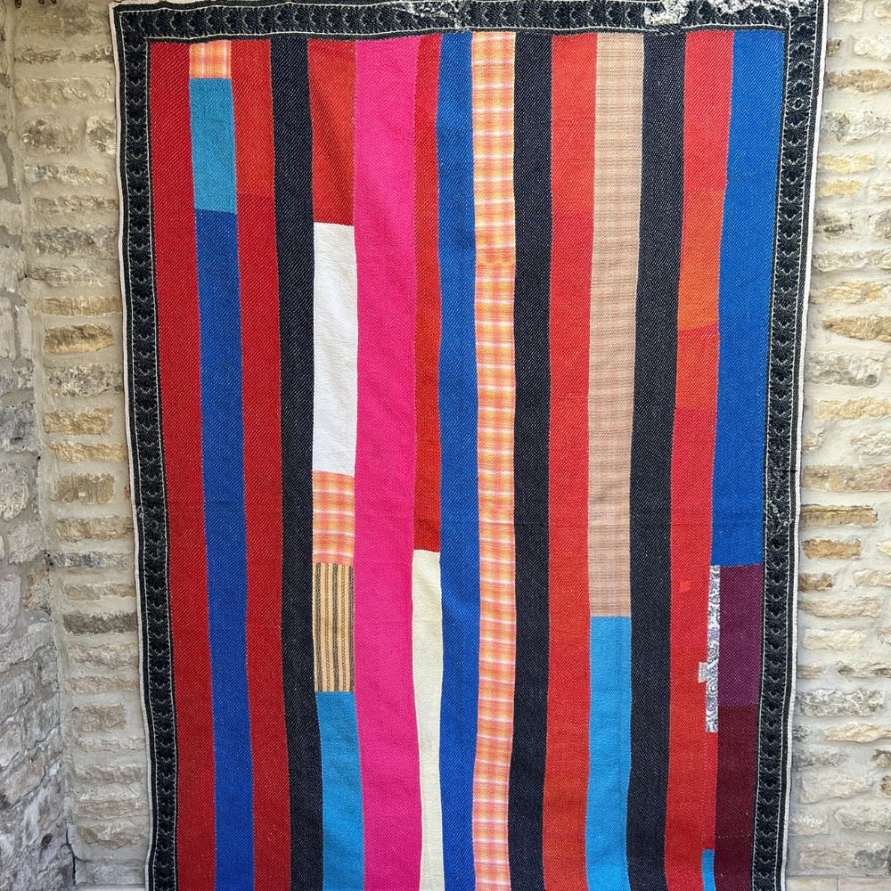 
                      
                        Patchwork Kantha Quilt No. 002
                      
                    
