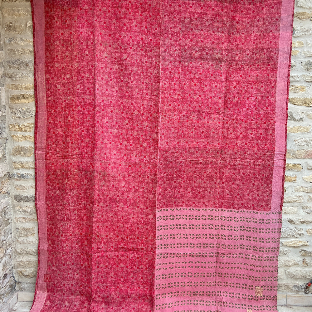 
                      
                        Midweight Kantha Quilt No. 022
                      
                    
