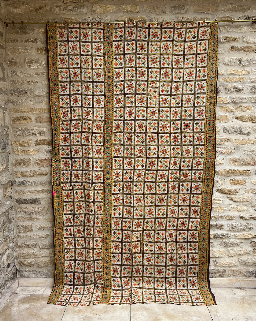 Midweight Kantha Quilt No. 015