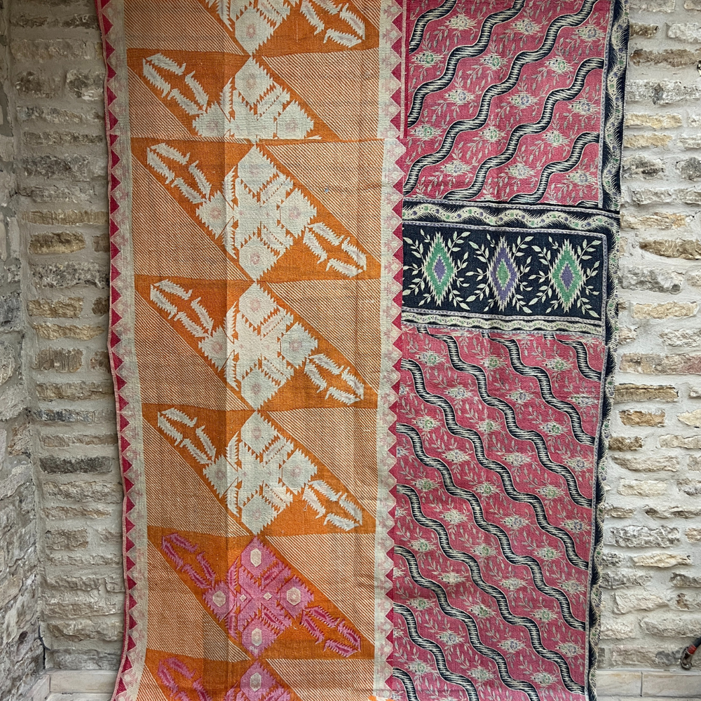 
                      
                        Midweight Kantha Quilt No. 010
                      
                    