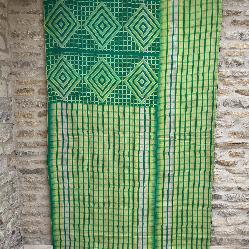 Lightweight Kantha Quilt No. 011