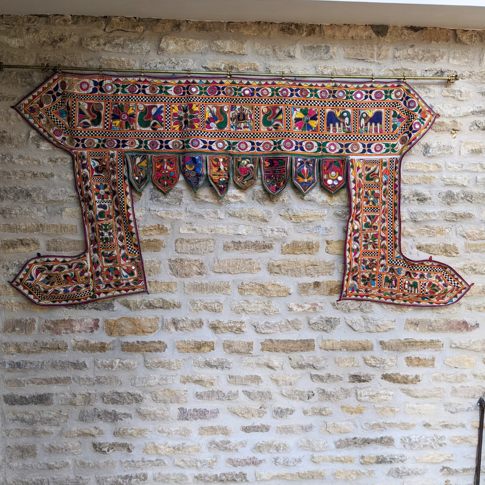 
                      
                        Vintage Banjara Toran from Gujarati 13
                      
                    