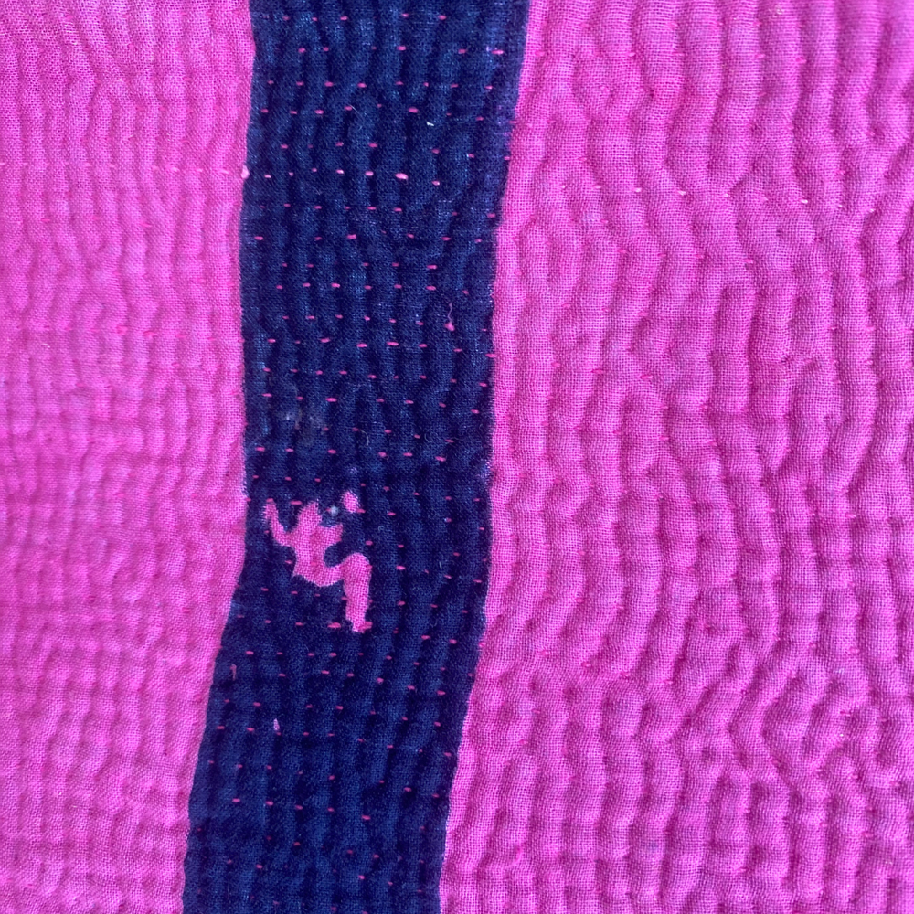 
                      
                        Midweight Kantha Quilt No. 843
                      
                    