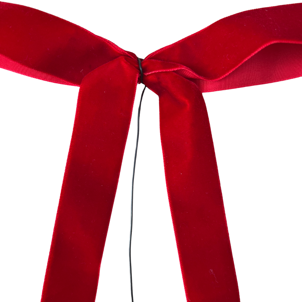 Red Velvet Bow
