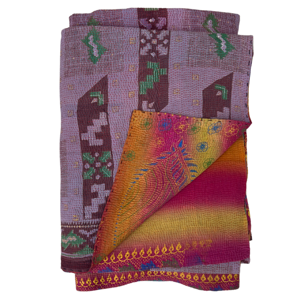 Midweight Kantha Quilt No. 791