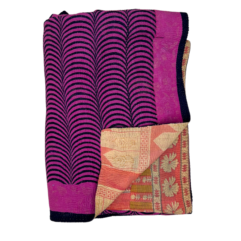 Midweight Kantha Quilt No. 843