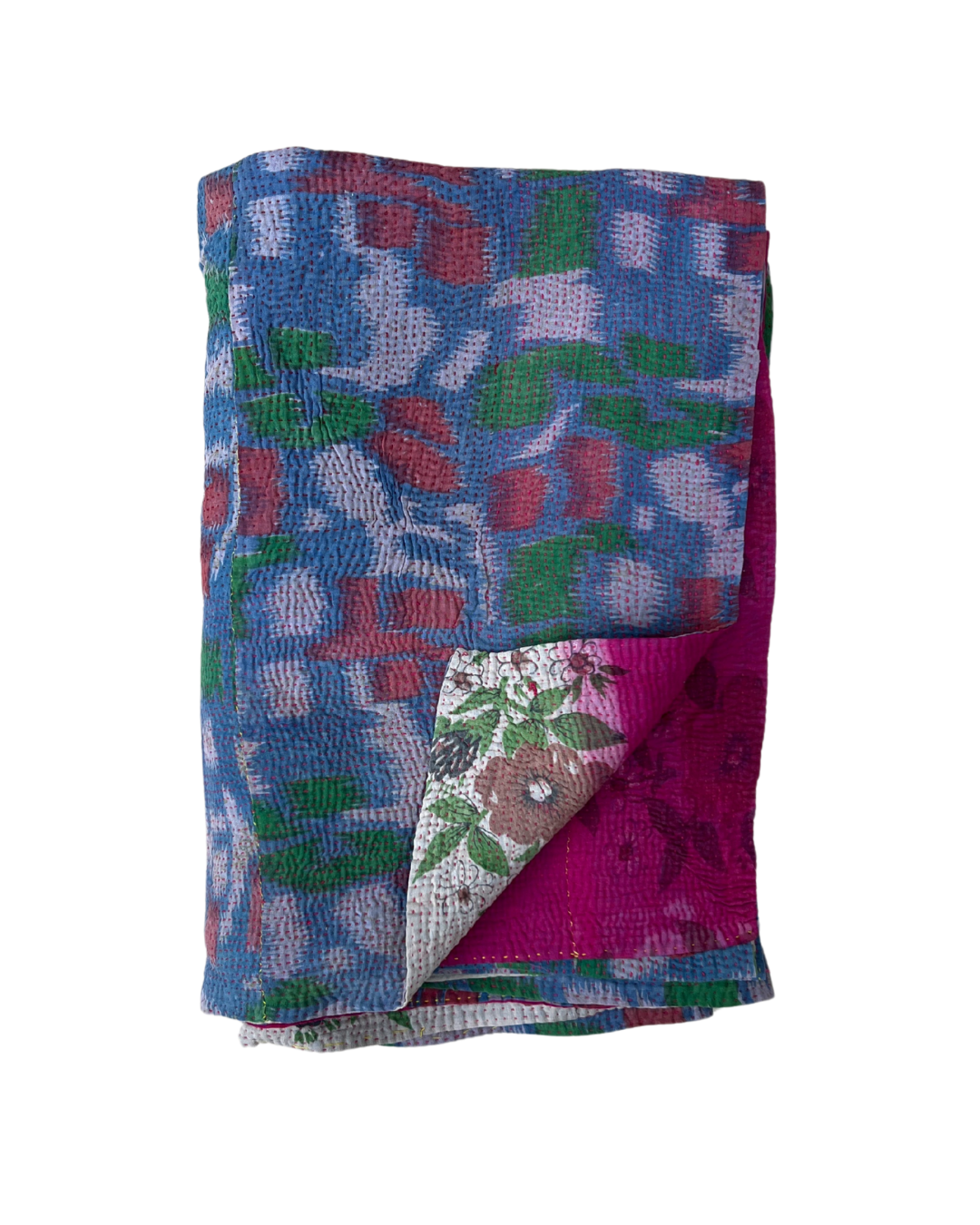 Lightweight Kantha Quilt No. 775