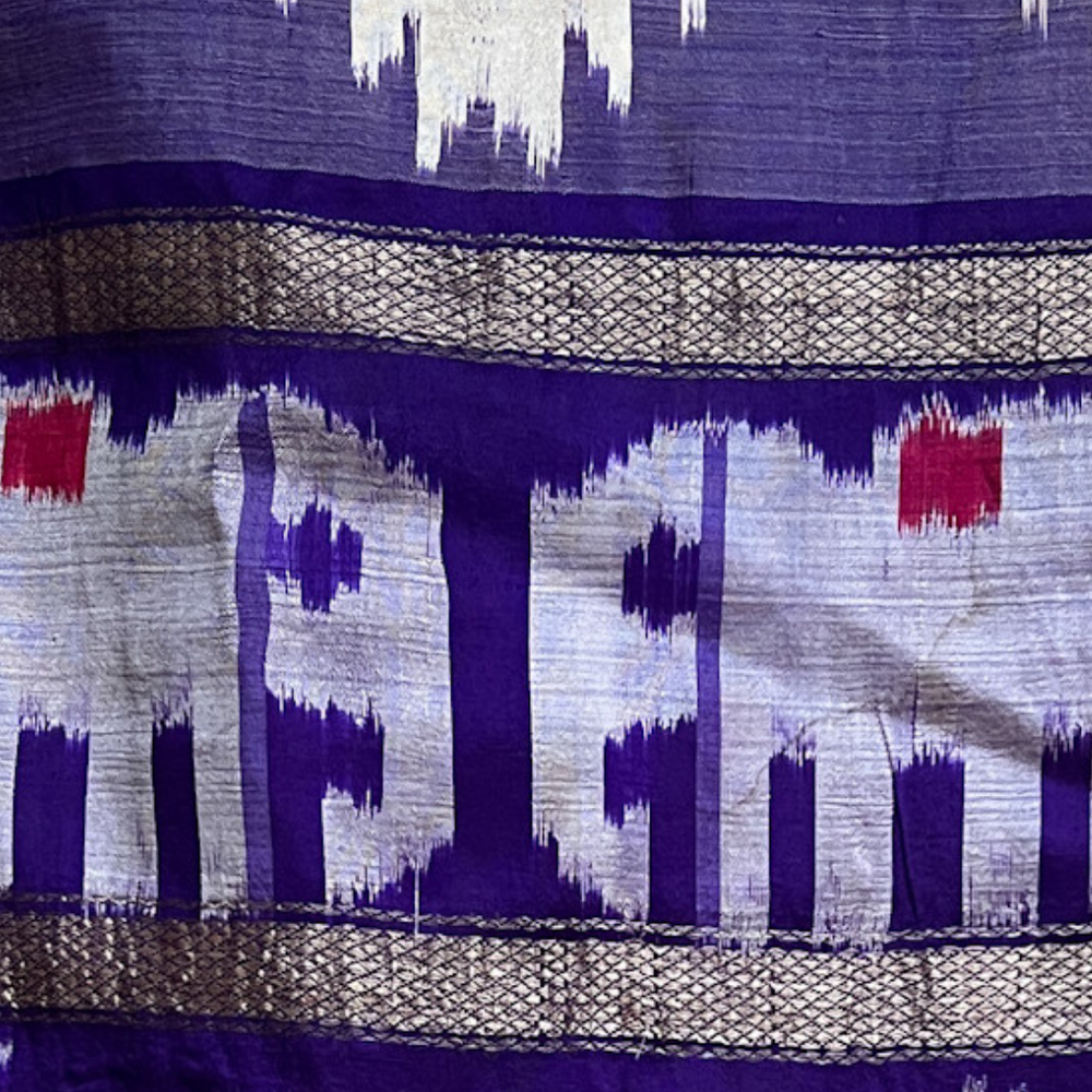 Vintage Silk Sari 037
