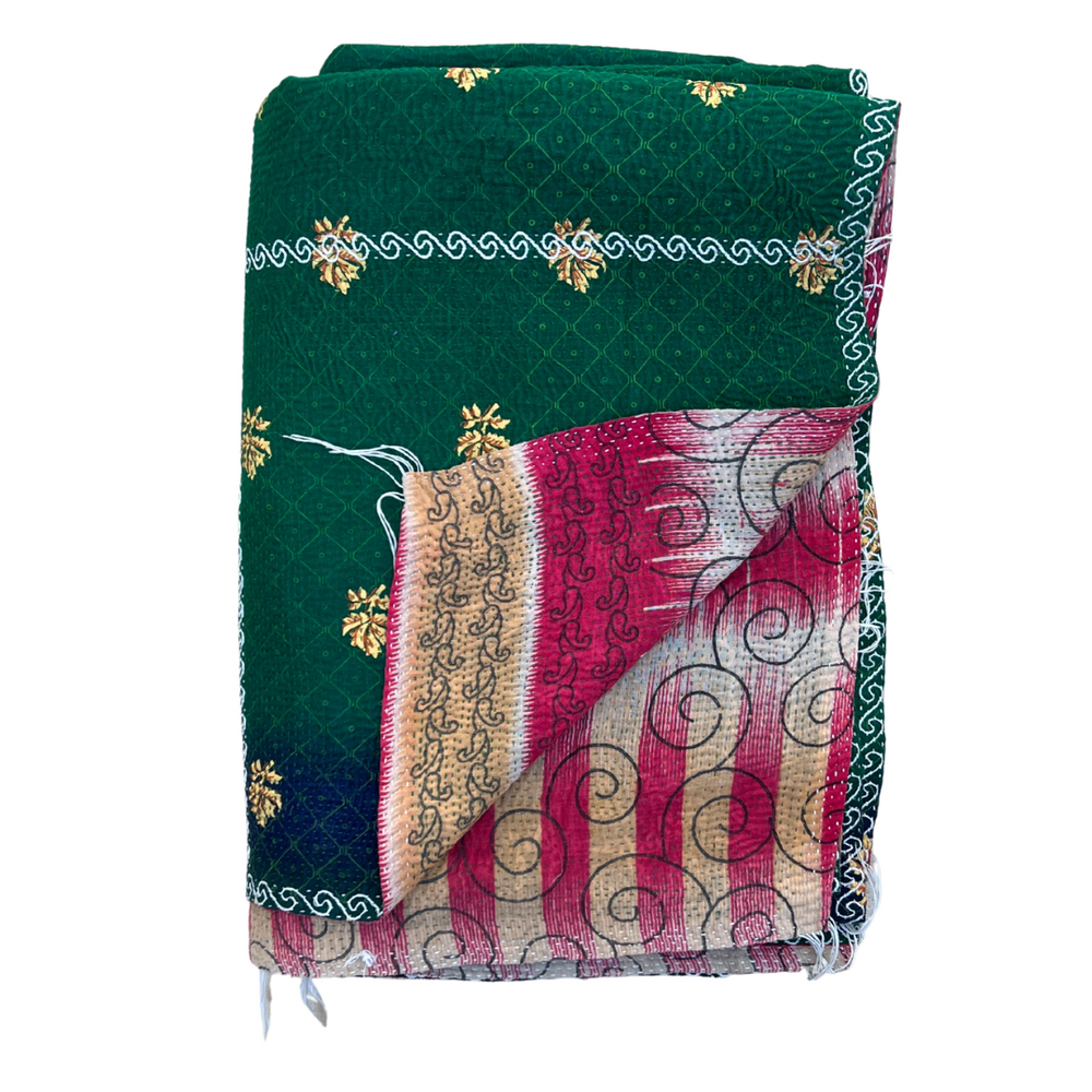 
                      
                        Midweight Kantha Quilt No. 003
                      
                    